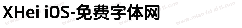 XHei iOS字体转换